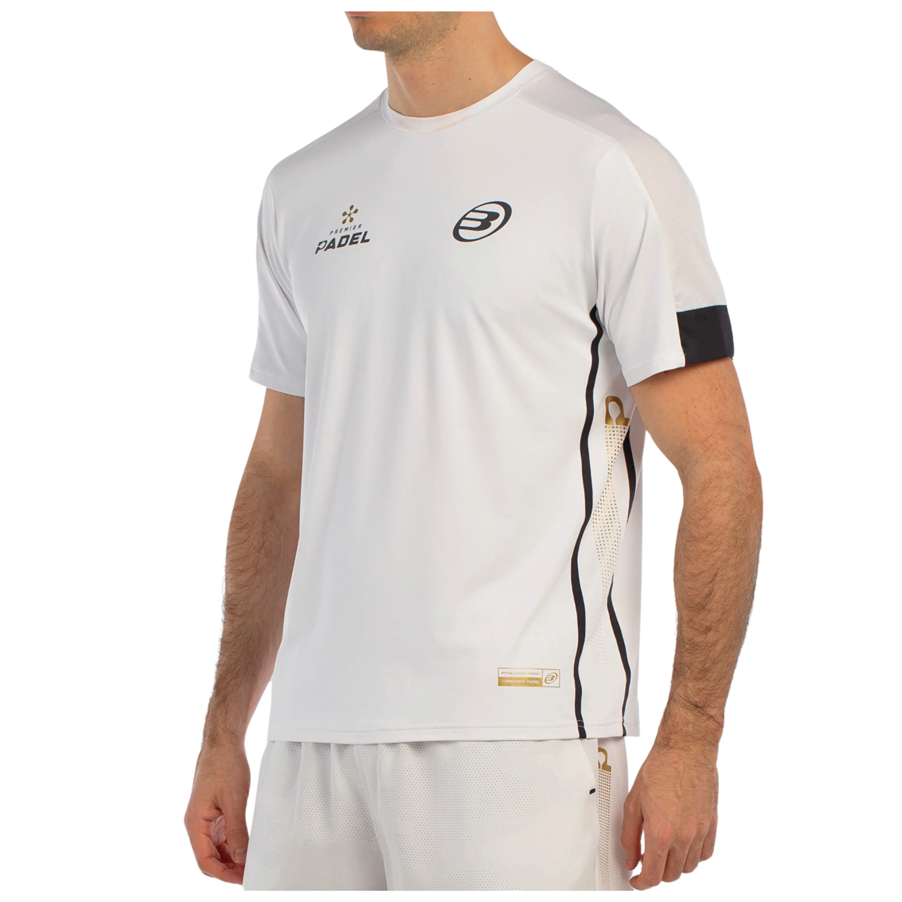 Bullpadel - T-Shirt de padel Borni Blanc