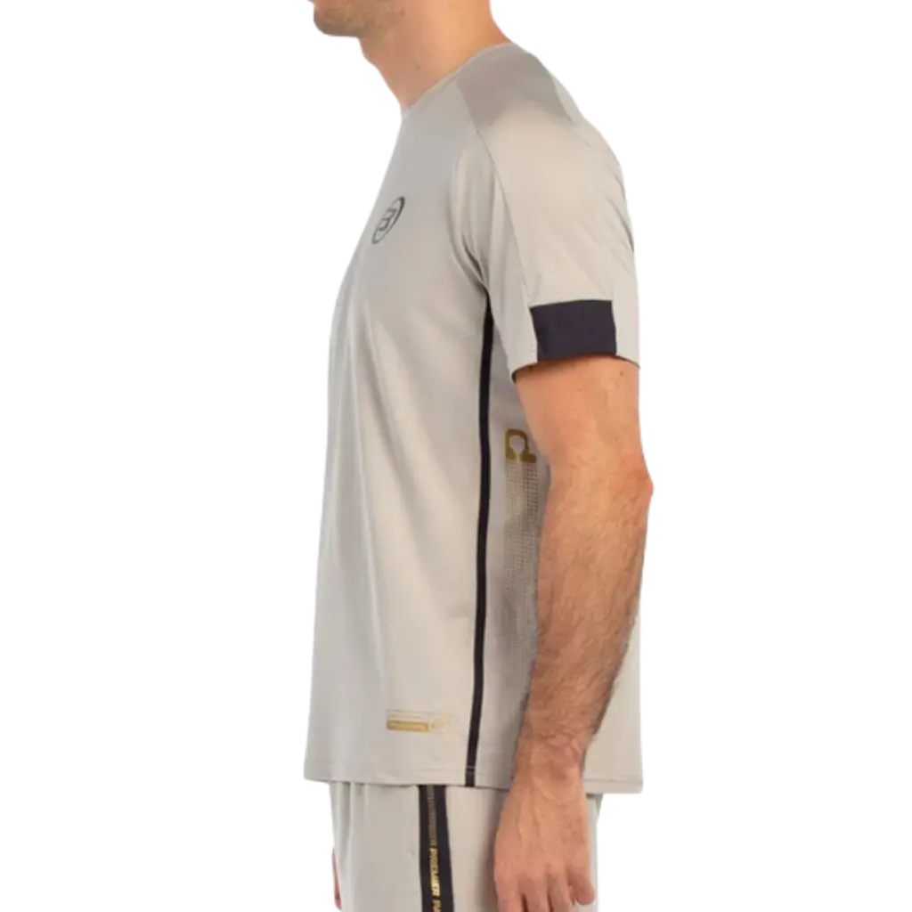 T-Shirt de padel Bullpadel Borni Gris