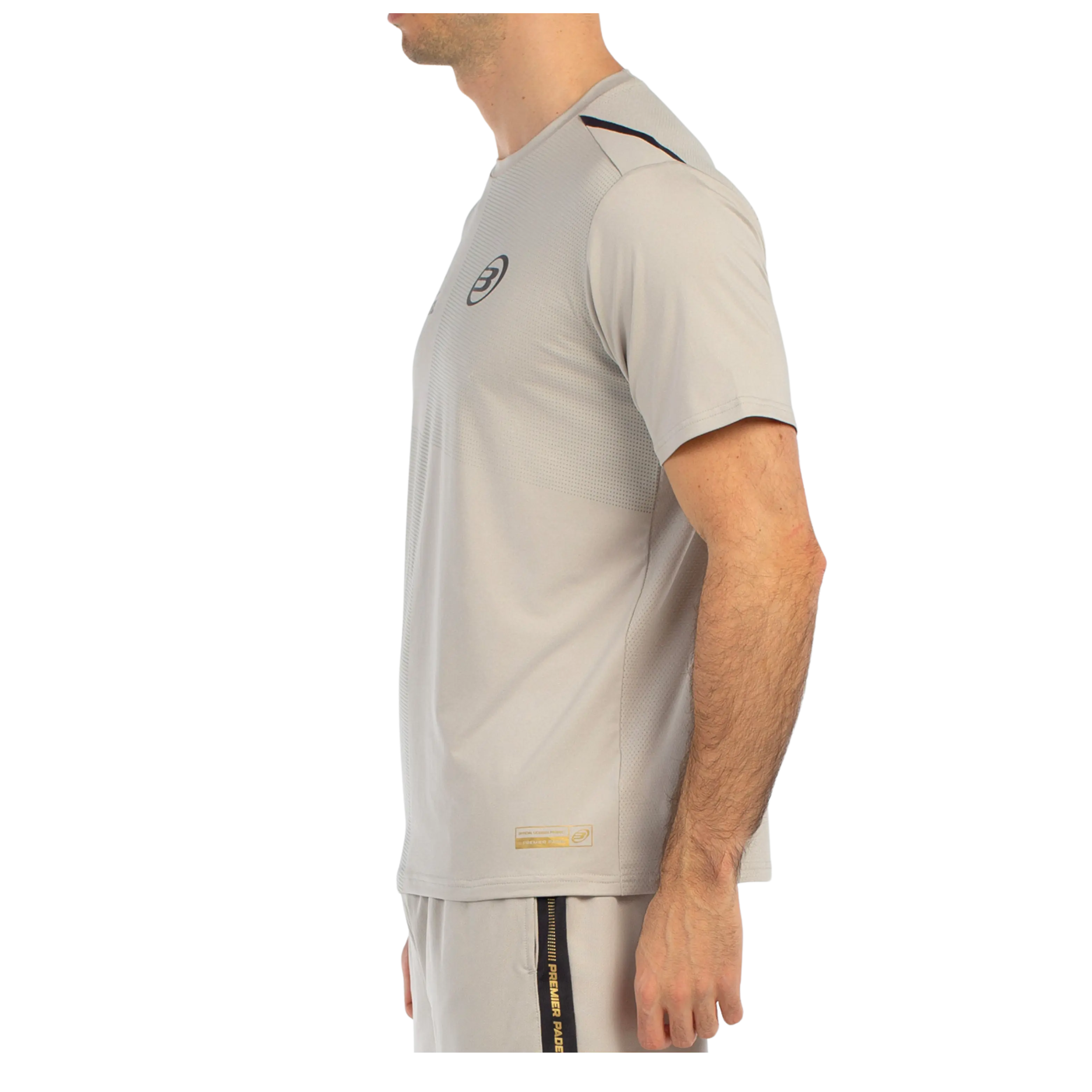 Bullpadel - T-Shirt de padel Buque Beige