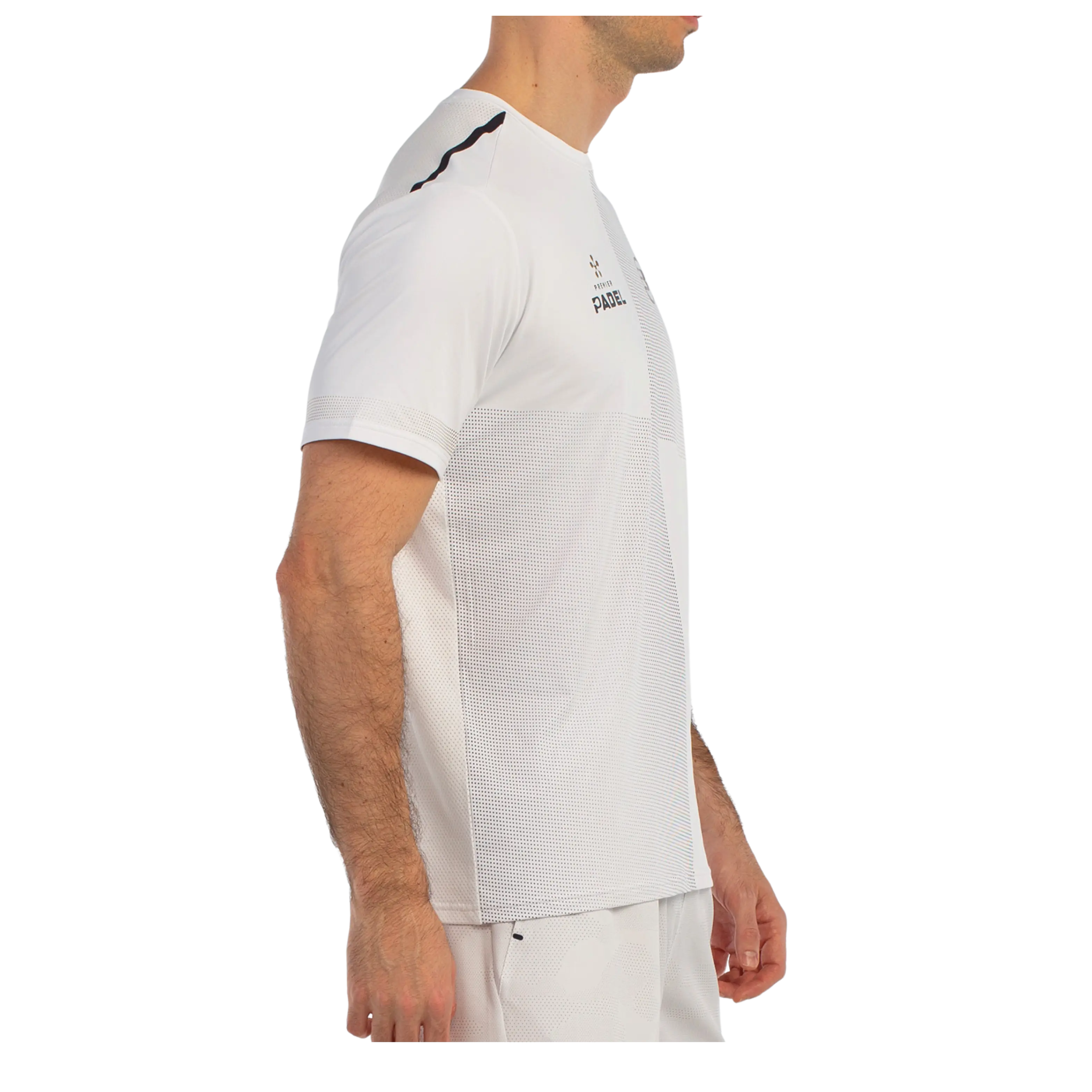 Bullpadel - T-Shirt de padel Buque Blanc