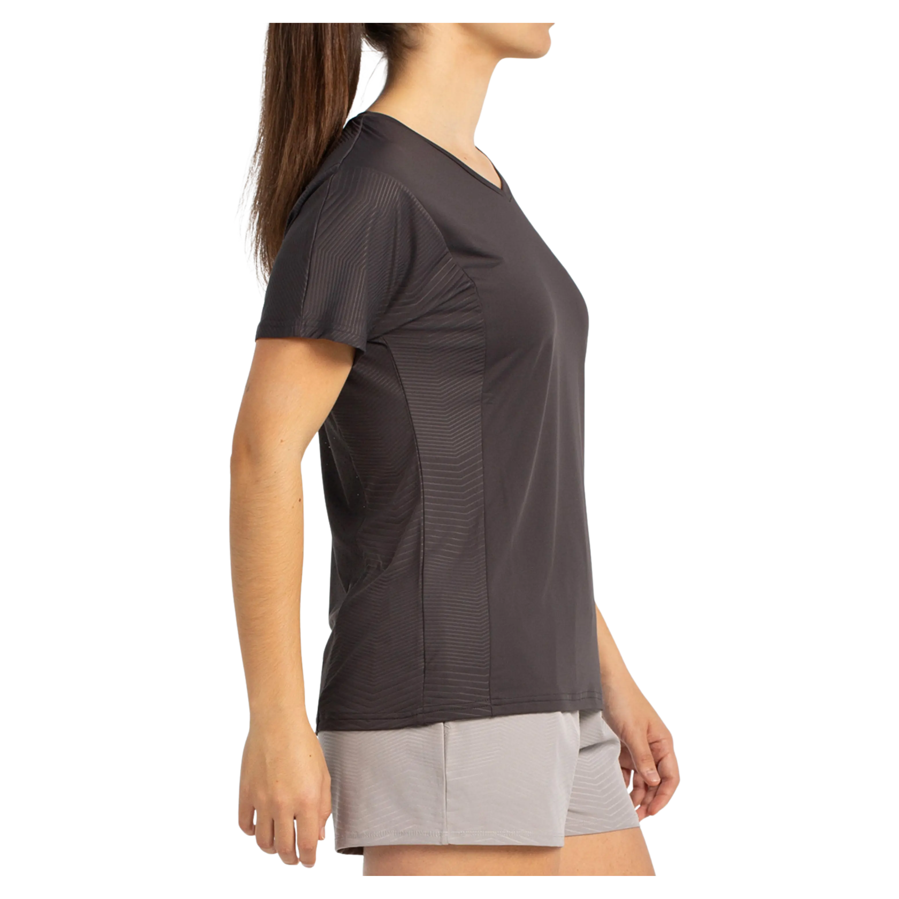 T-Shirt de padel Bullpadel Eches Noir