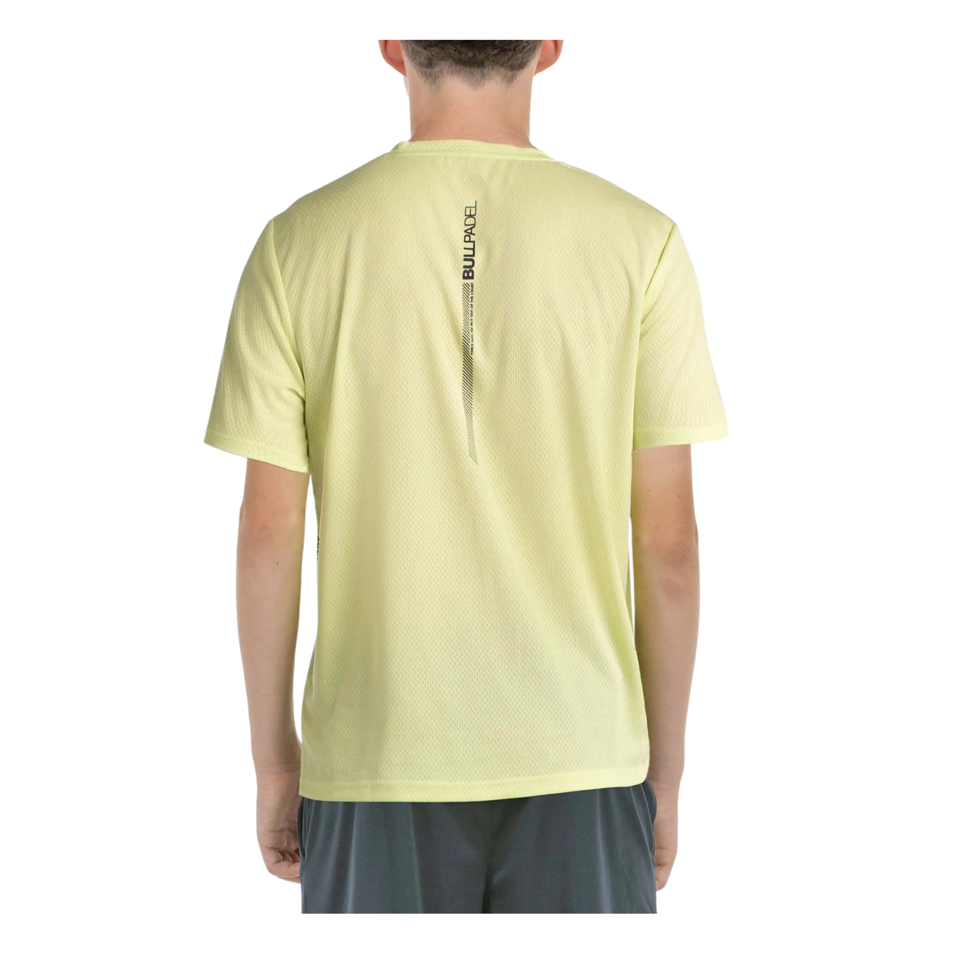 T-Shirt de padel Bullpadel Ladra Junior Jaune