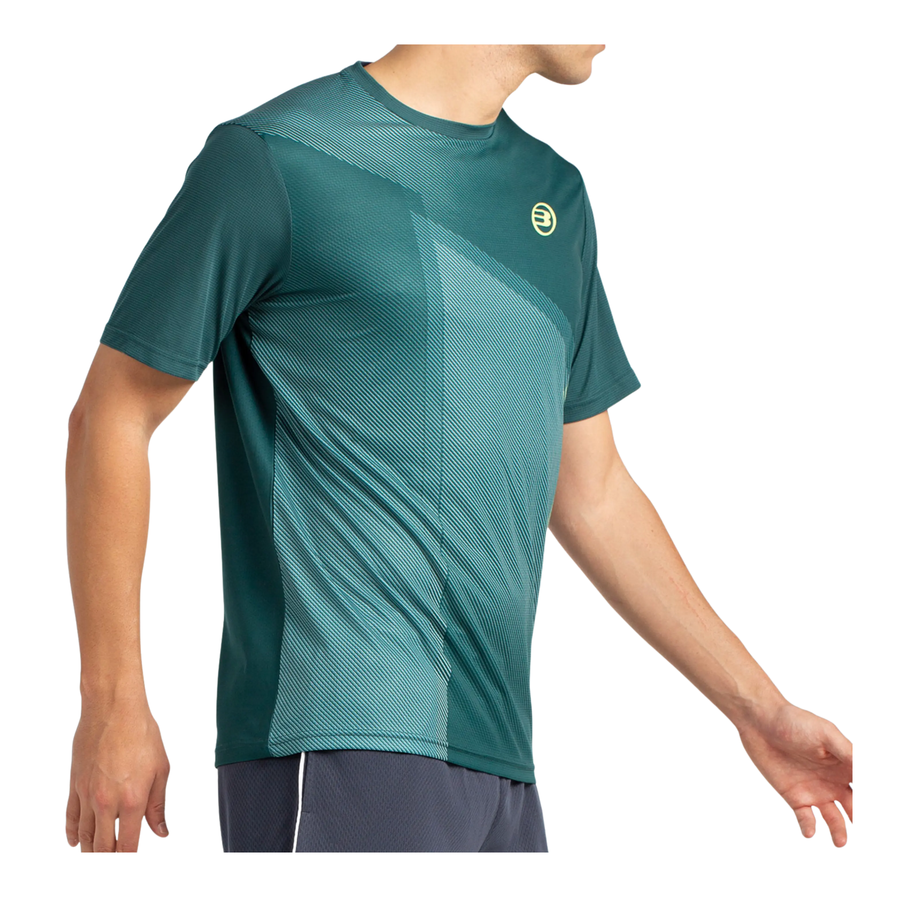 T-shirt de padel Bullpadel Lagar Vert Foncé
