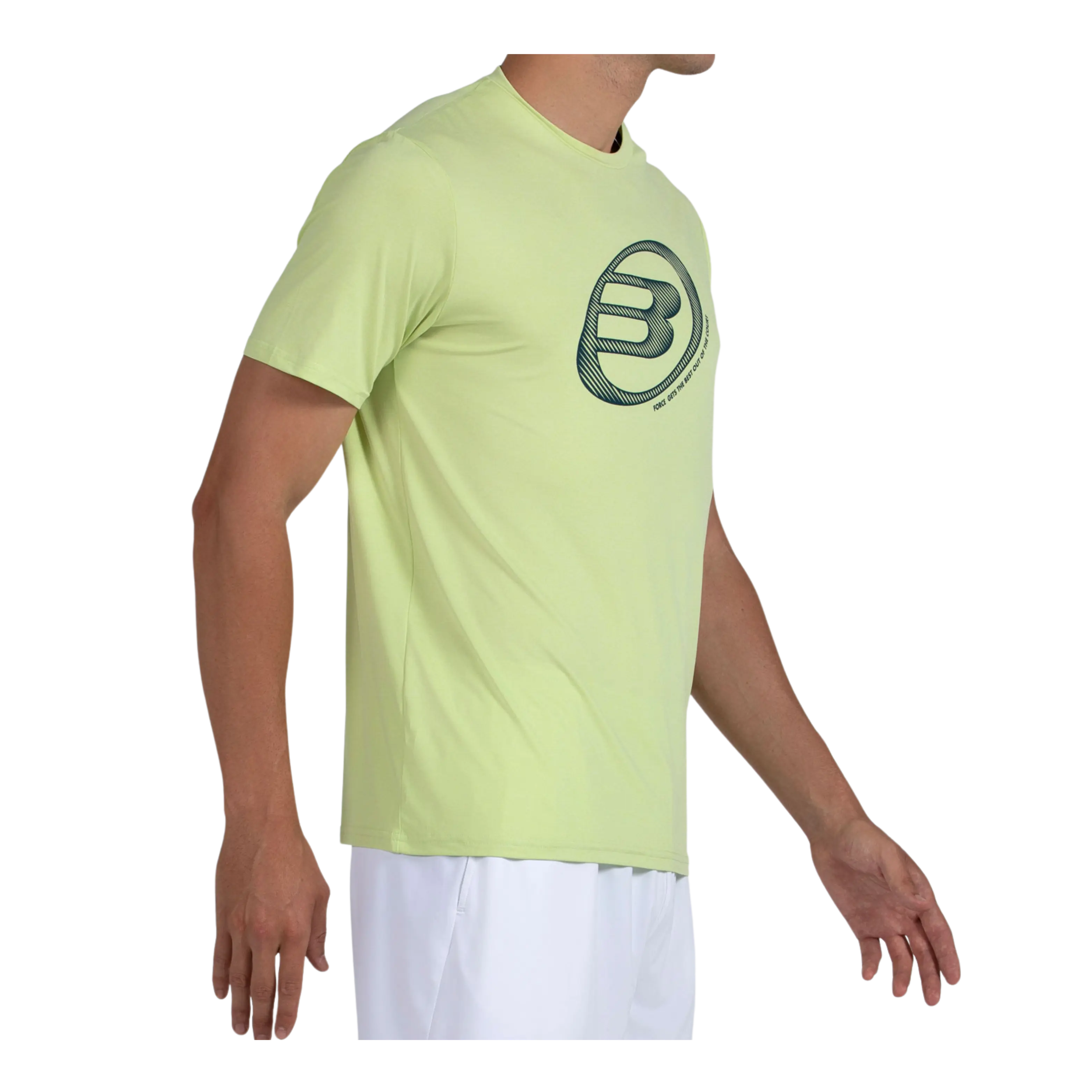 T-shirt de padel Bullpadel Lande Jaune