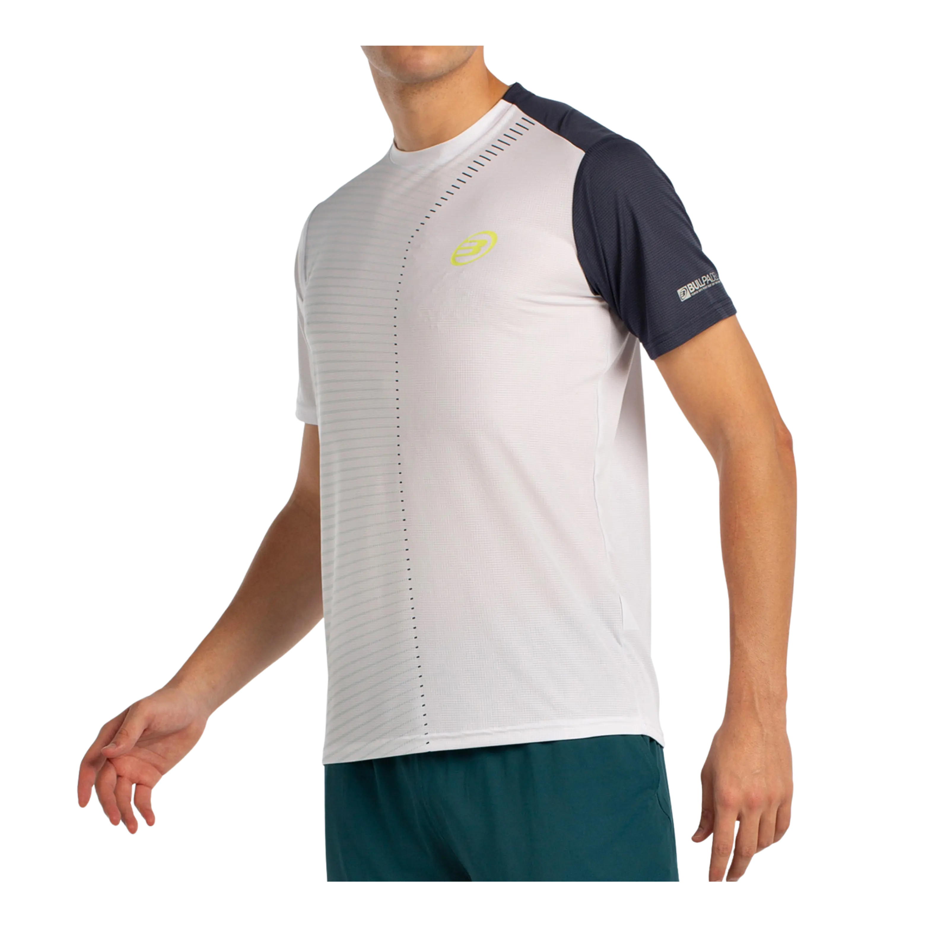 T-shirt de padel Bullpadel Llico Blanc