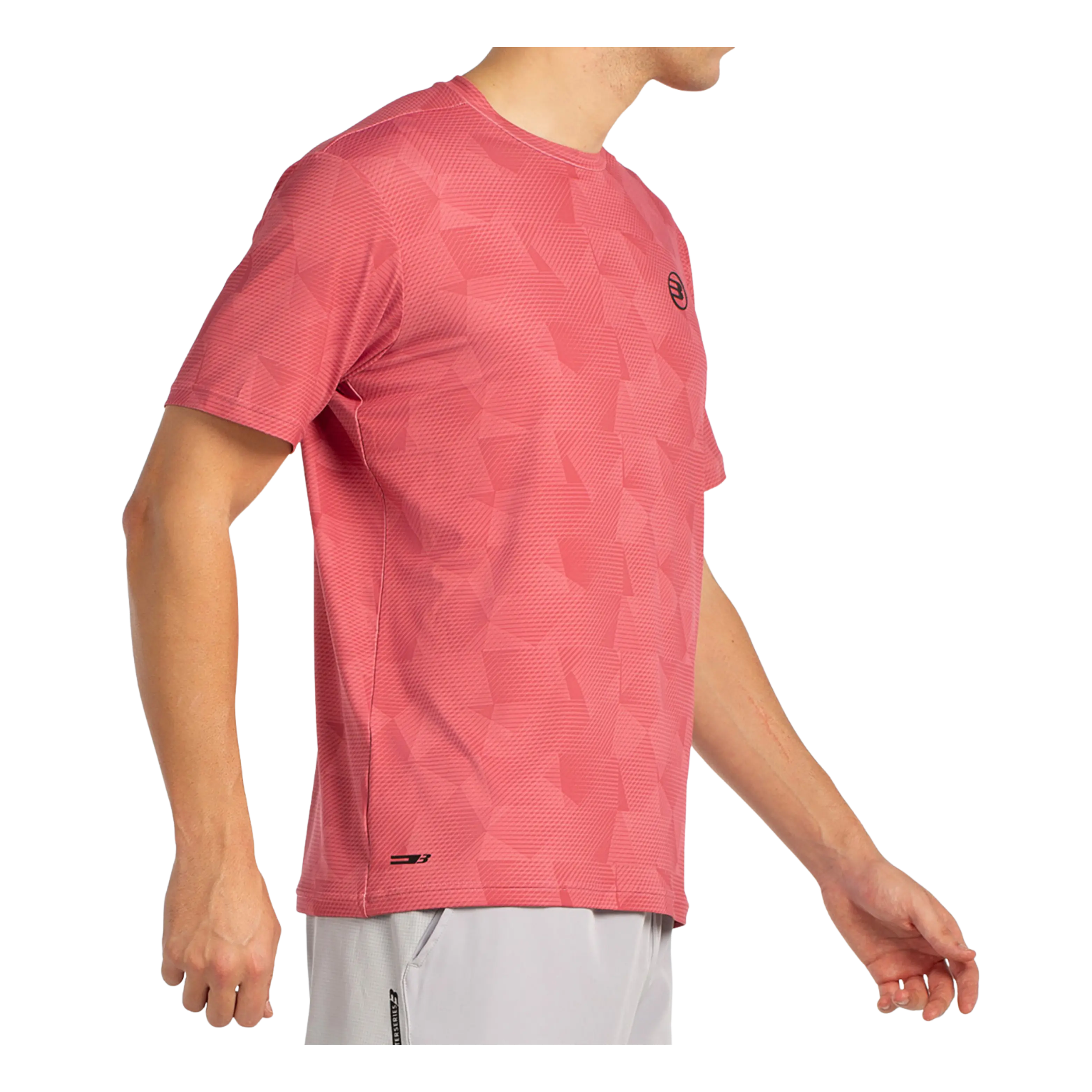 T-Shirt de padel Bullpadel Macondo Hibiscus