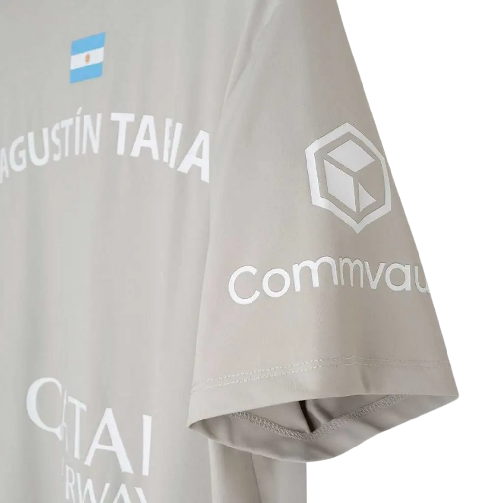 T-shirt de padel Nox AT10 Agustin Tapia Gris