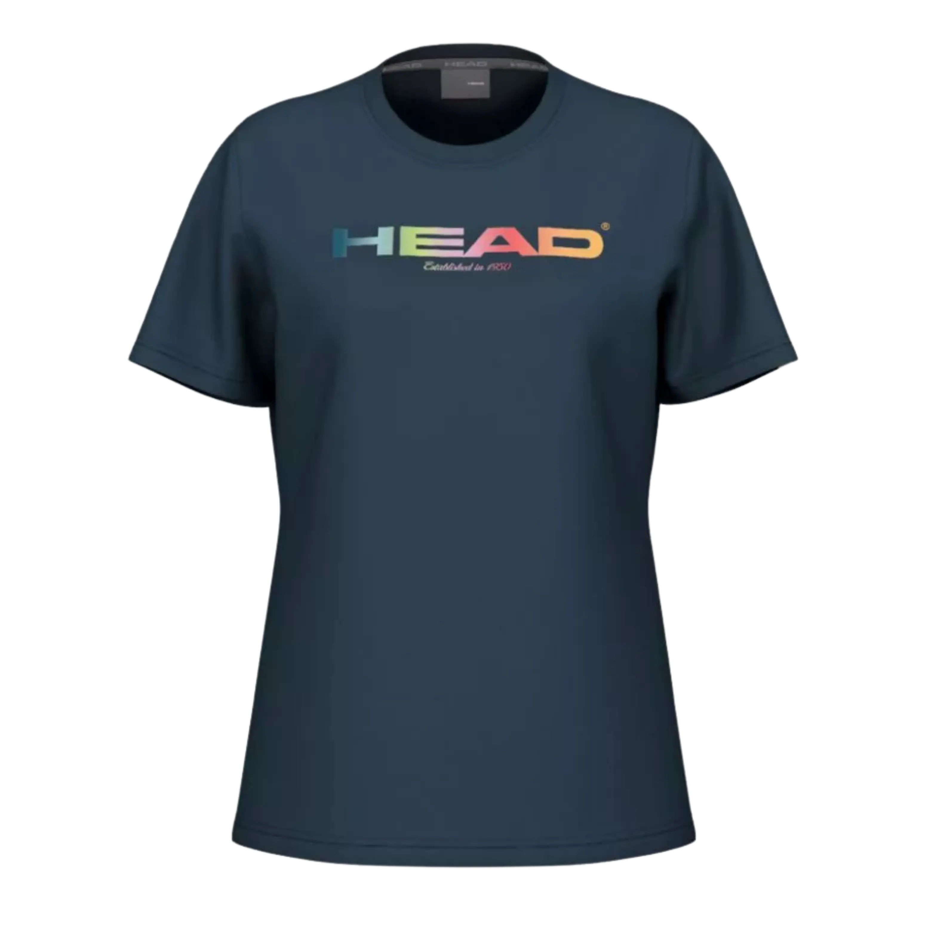 T-Shirt de padel Head Rainbow Marine Femme