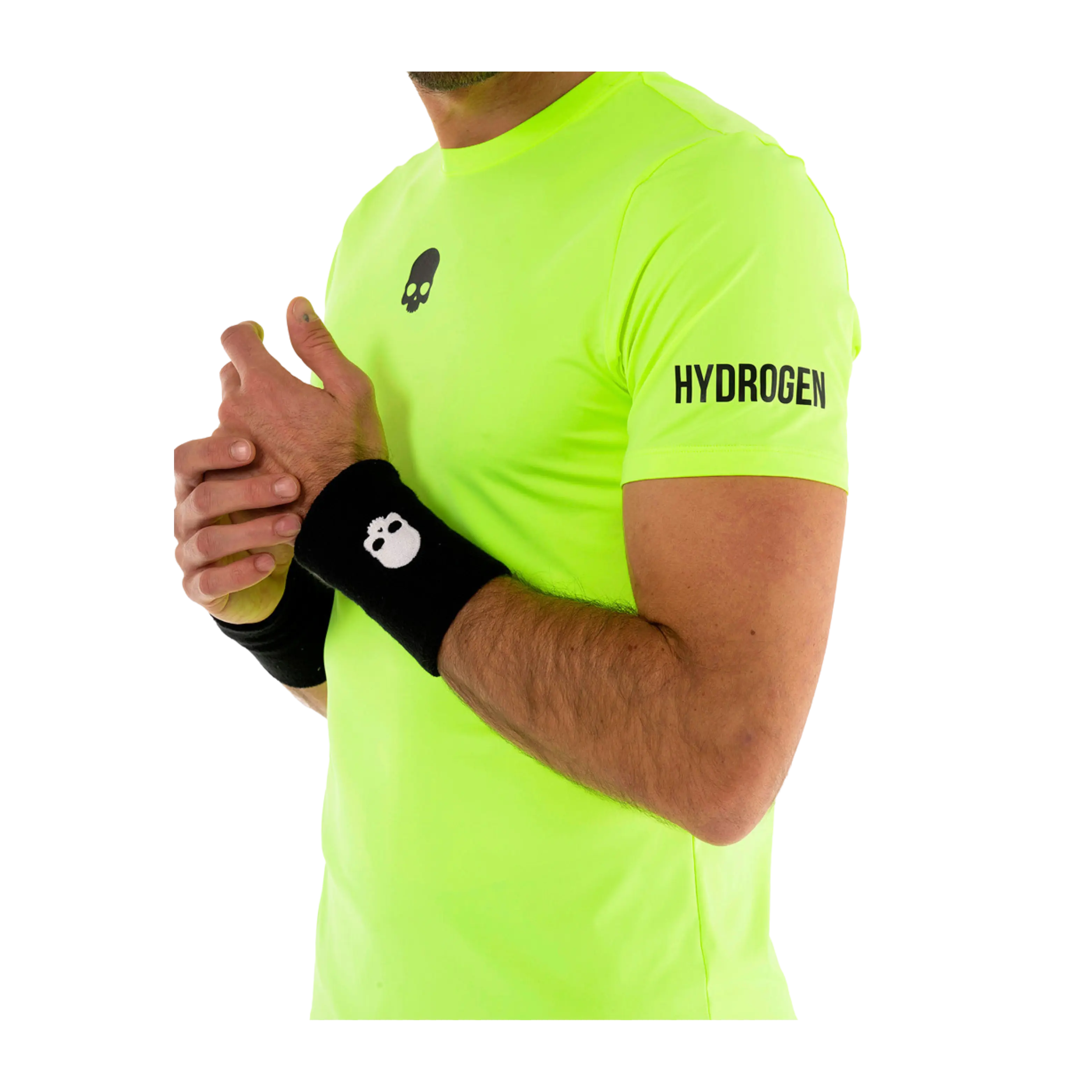 Hydrogen - T-Shirt de padel Basic Tech Jaune