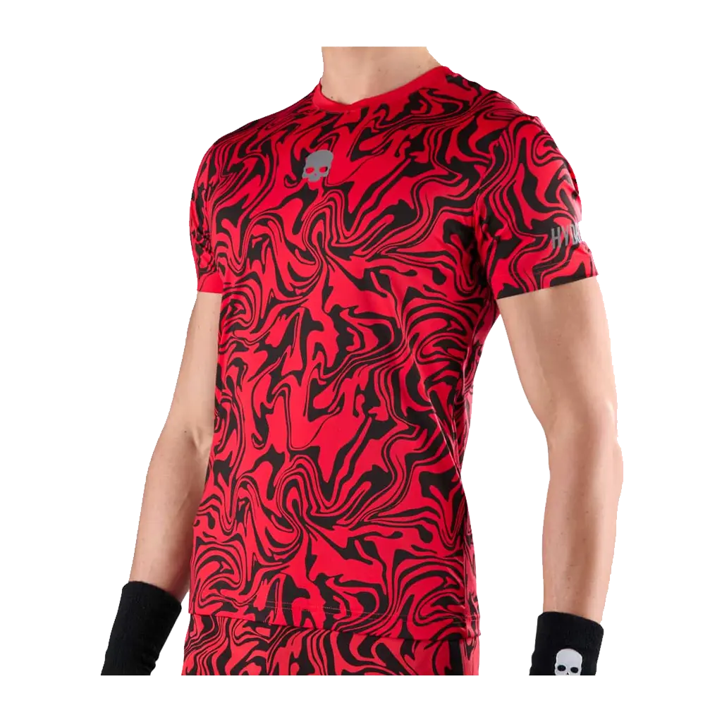 Hydrogen - T-Shirt Chrome Tech Rouge