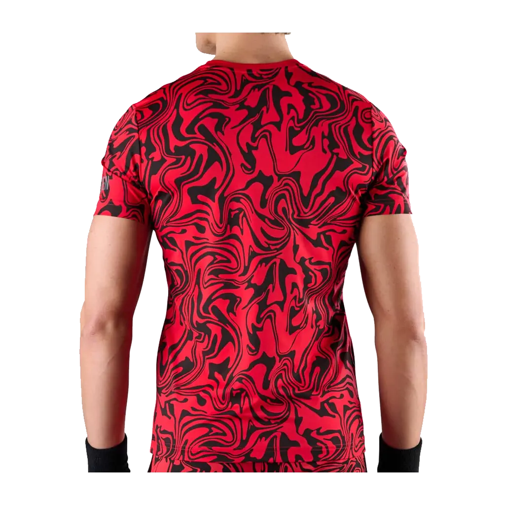 Hydrogen - T-Shirt Chrome Tech Rouge
