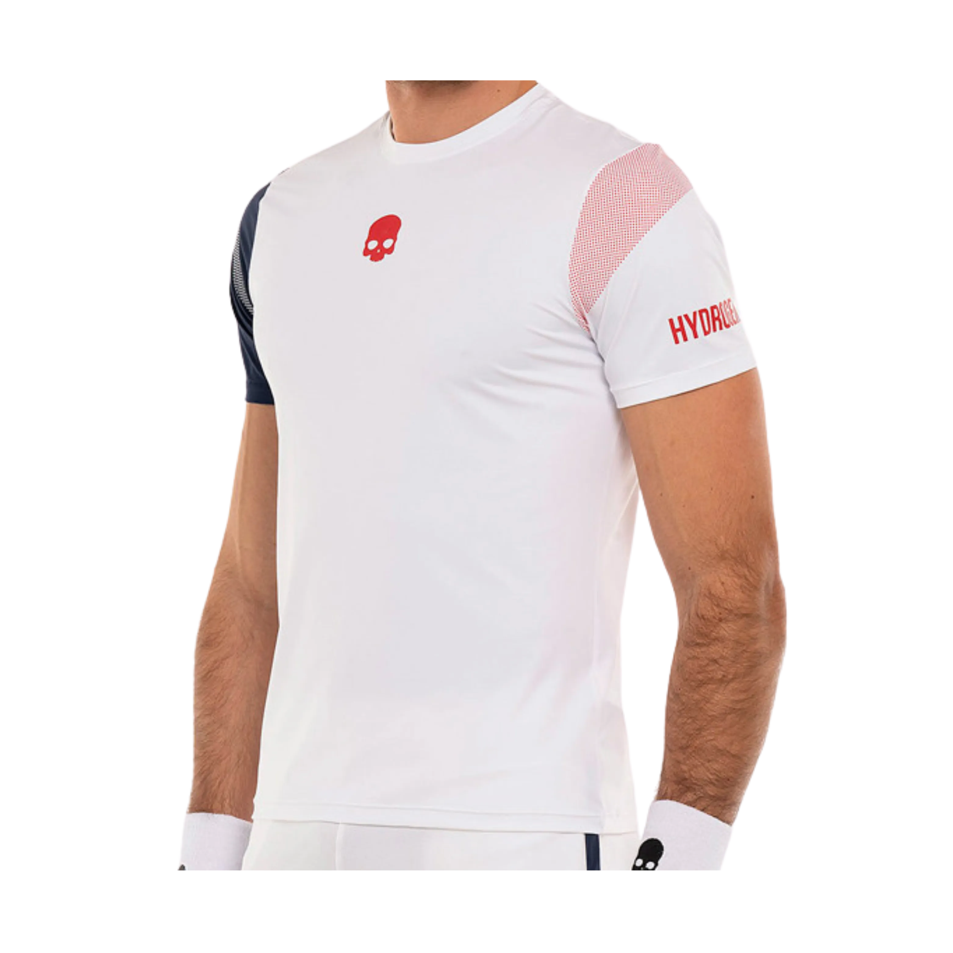 Hyrogen - T-shirt Héritage Tech Blanc