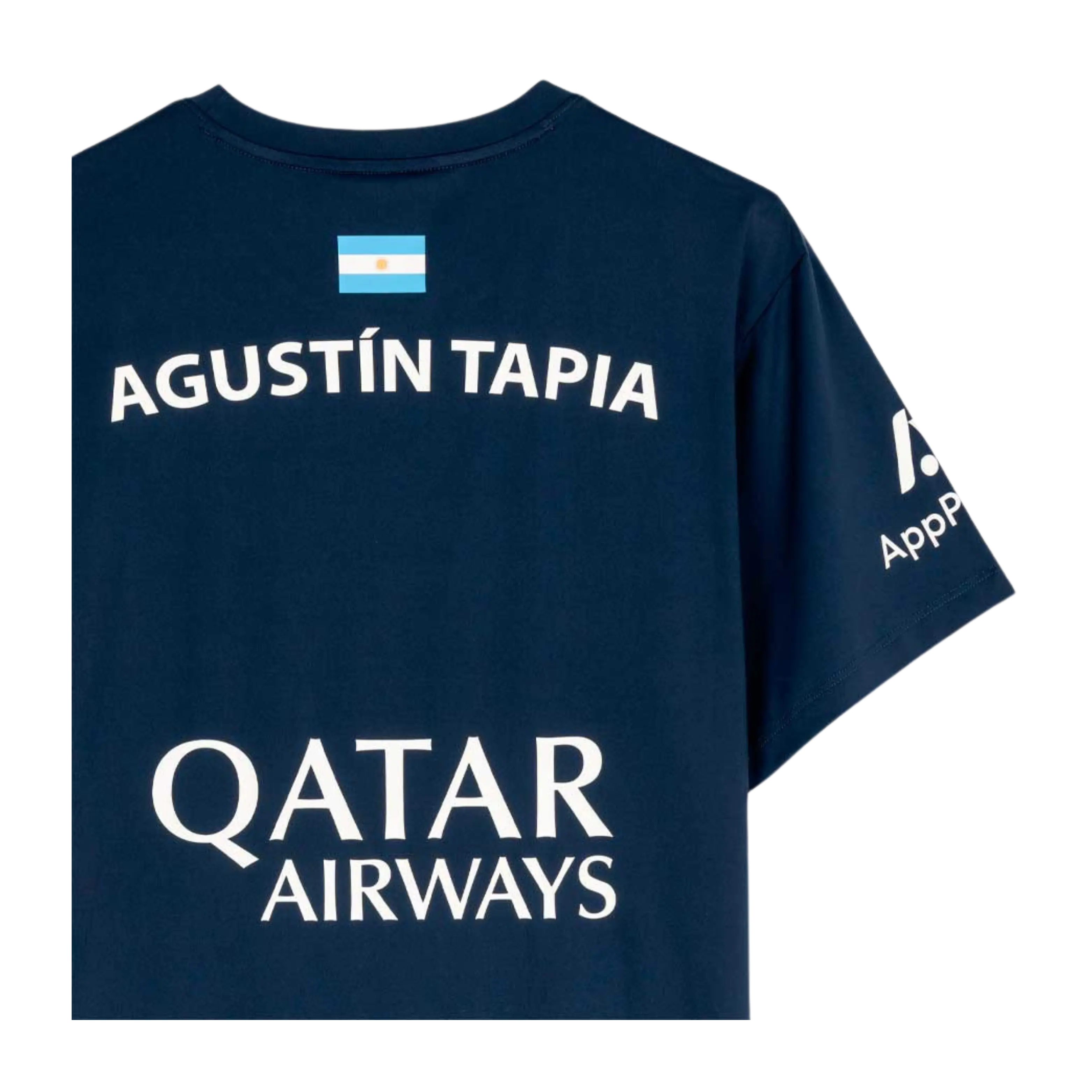 Nox - T-shirt de padel AT10 Agustin Tapia Bleu Marine