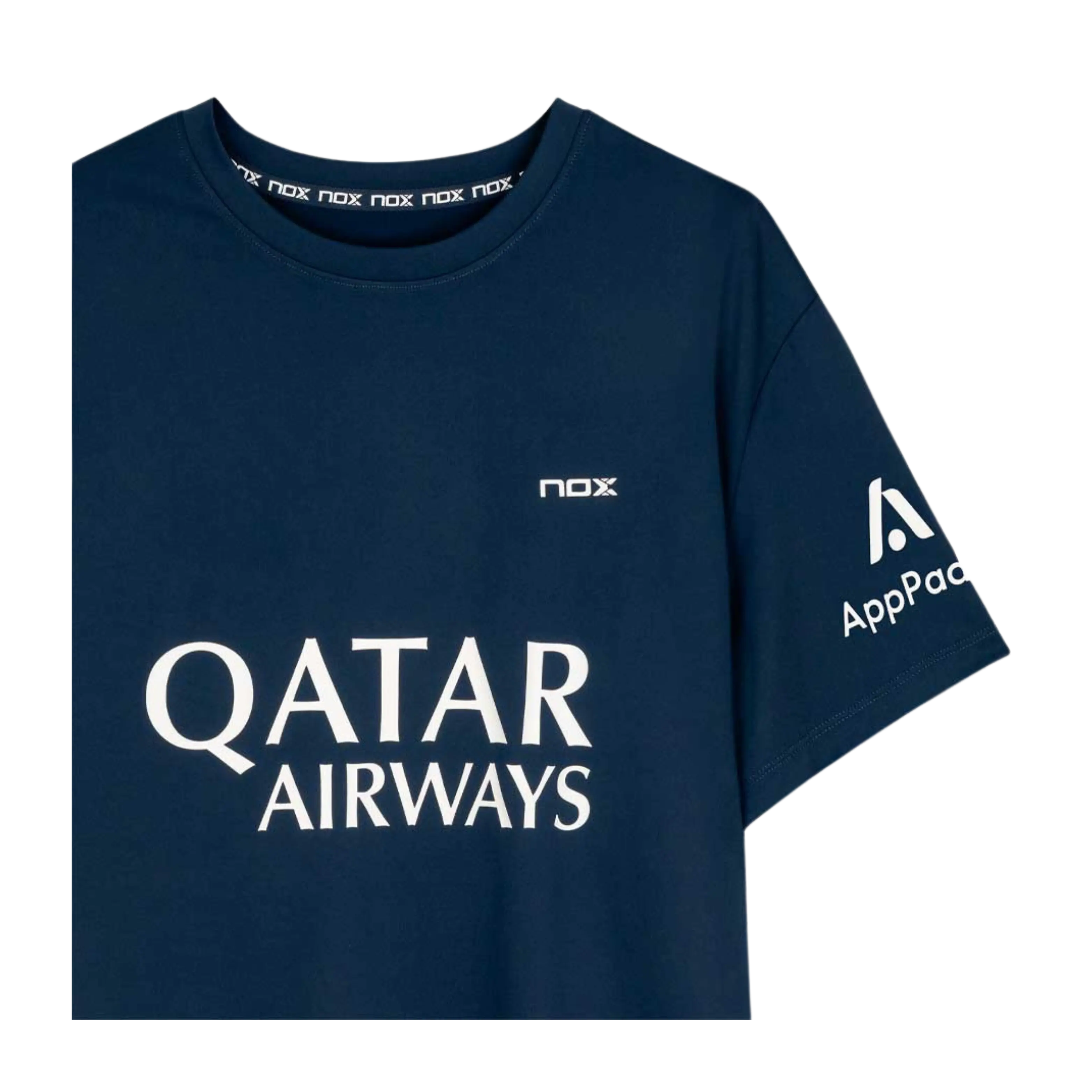 Nox - T-shirt de padel AT10 Agustin Tapia Bleu Marine
