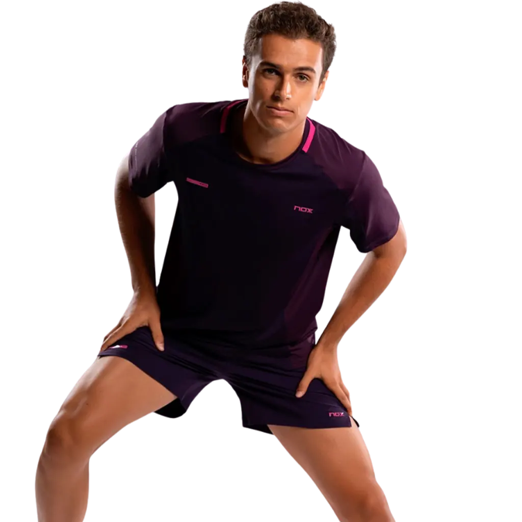 T-Shirt de padel Nox Pro Mûre