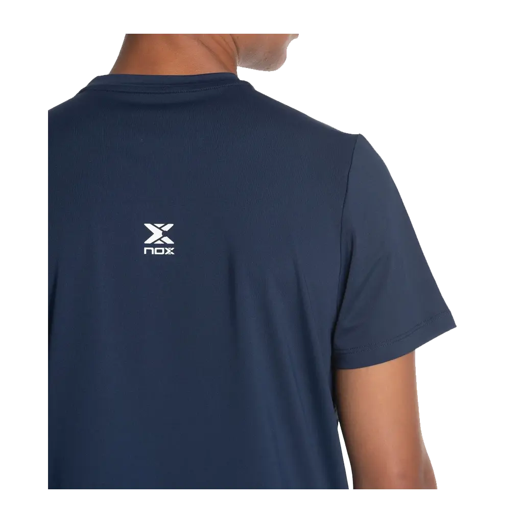 T-shirt de padel Nox Regular Team Bleu