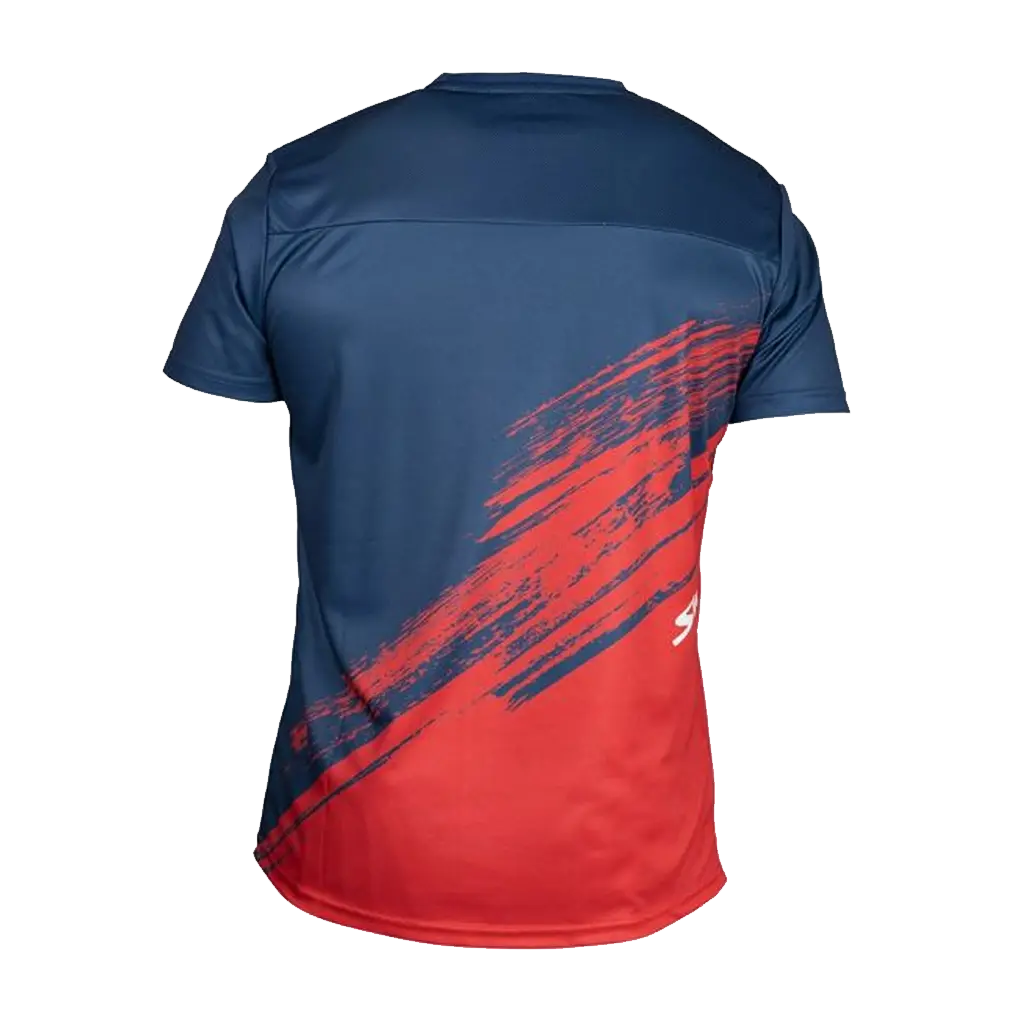 Siux - T-shirt de padel Giorgio Bleu/Rouge