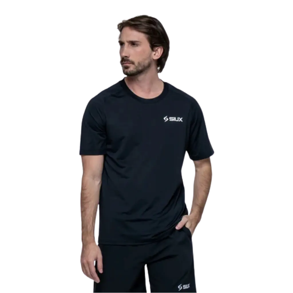 T-shirt de padel Siux Match Noir