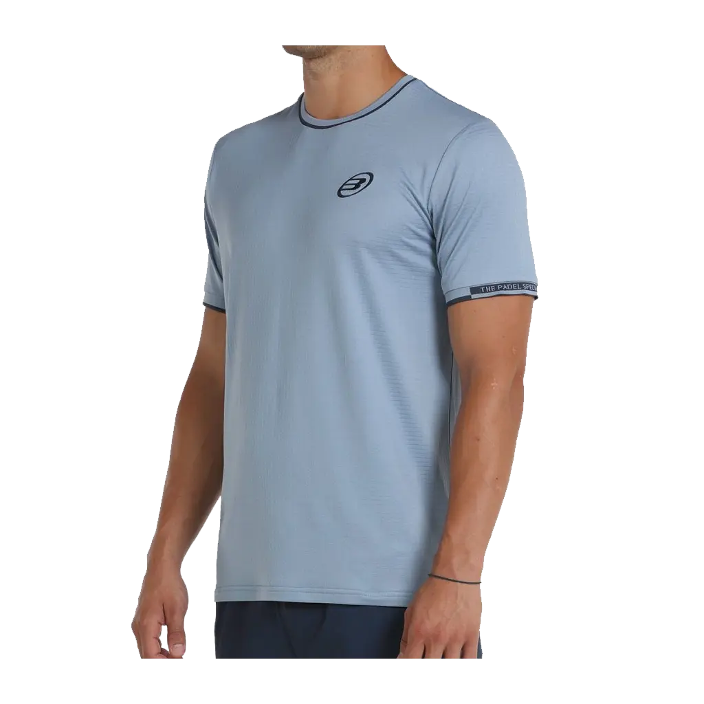 Bullpadel - T-shirt de padel Yuca 23i Bleu Acier