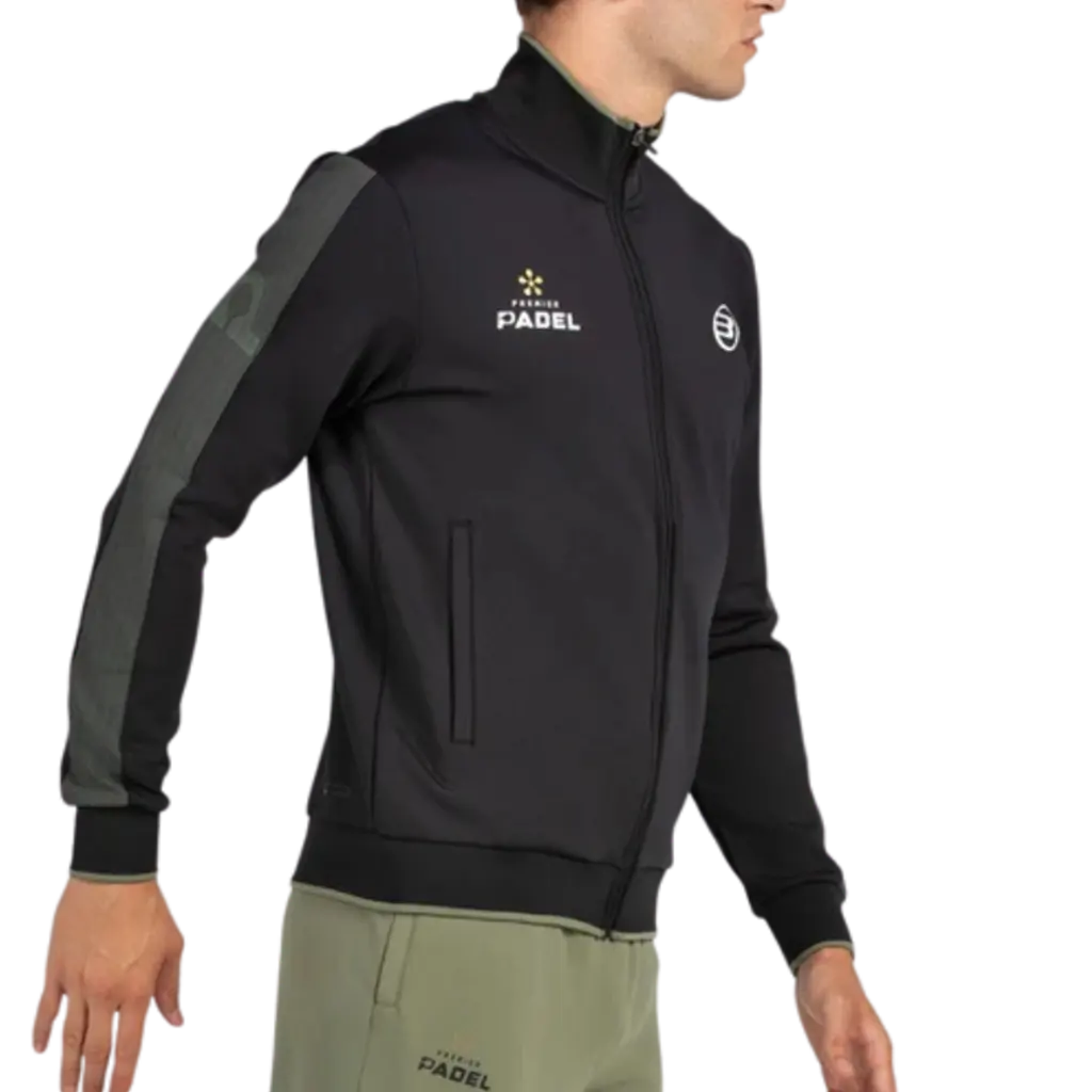 Veste de padel Bullpadel Pindaro Noir