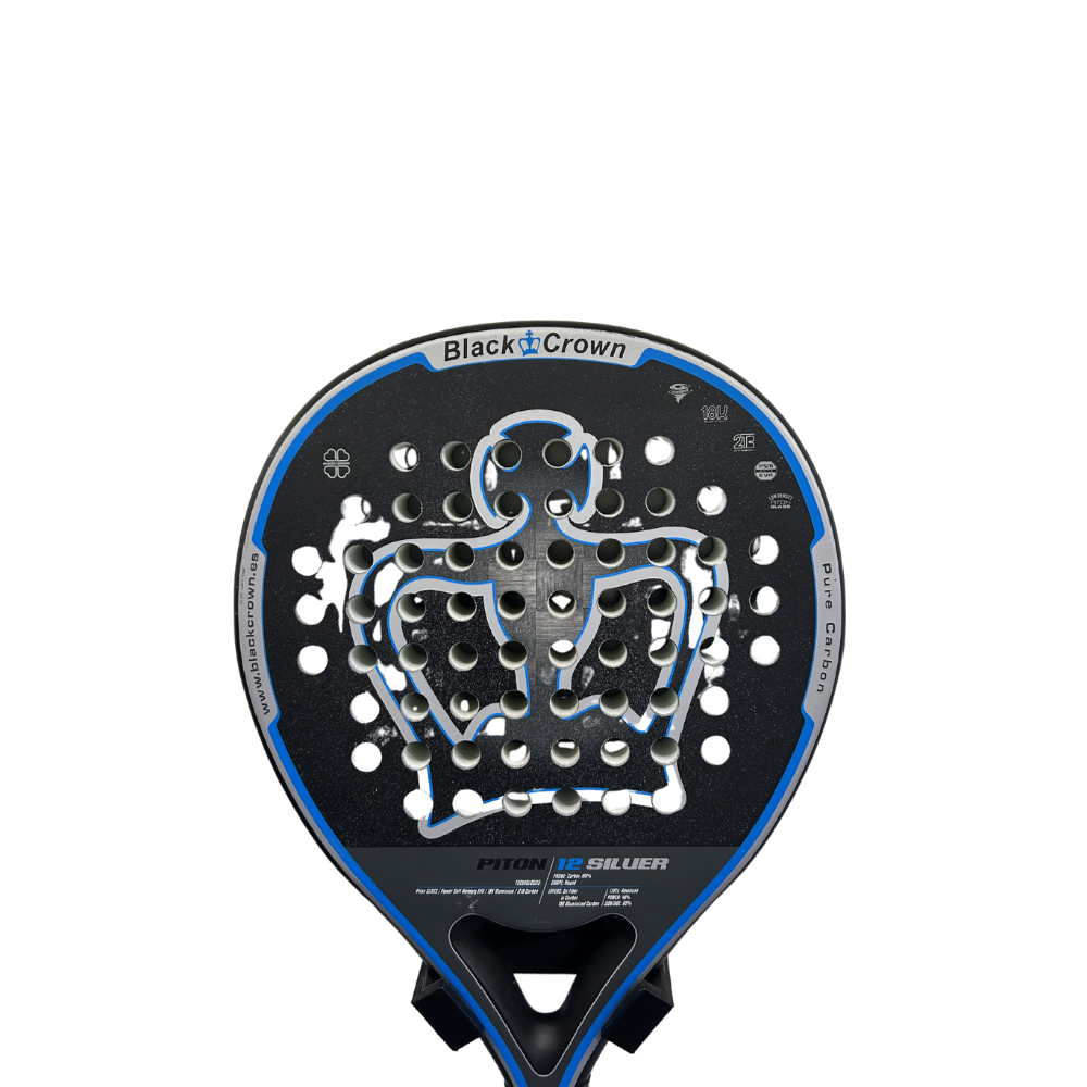 Raquette de padel Black Crown Occasion Piton 12 Silver