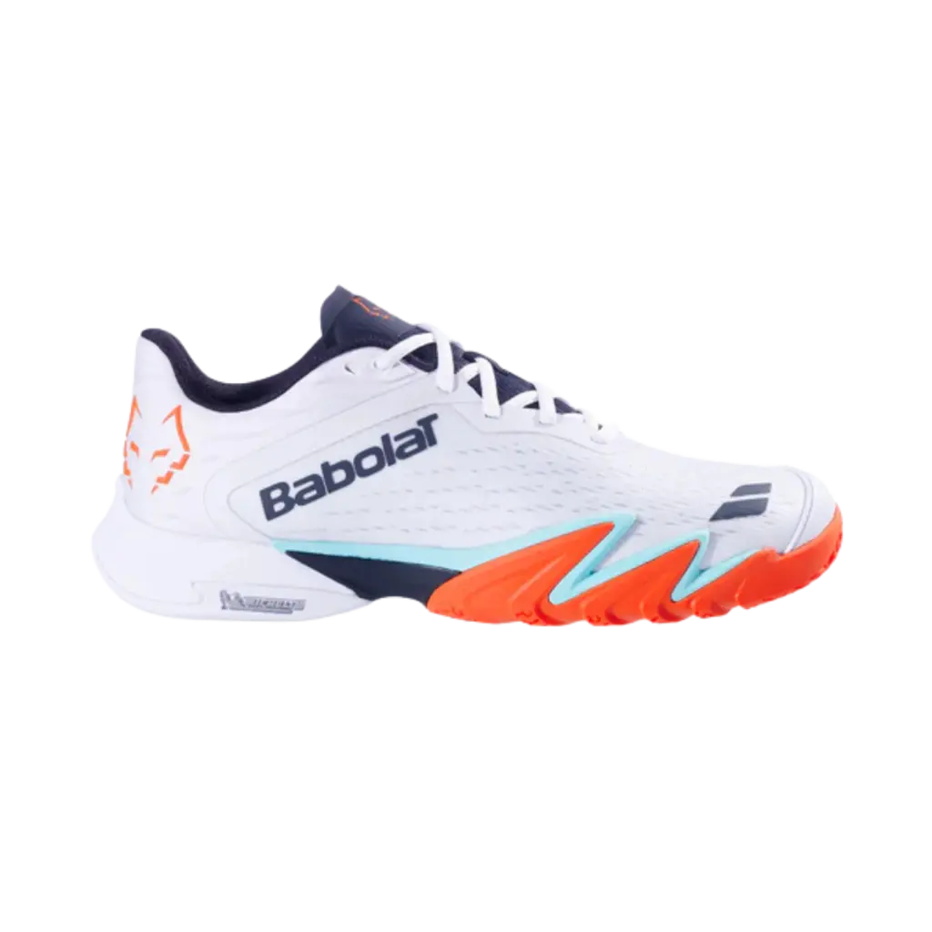 Chaussures de padel Homme Babolat Premura 3 Lebron Blanc/Orange
