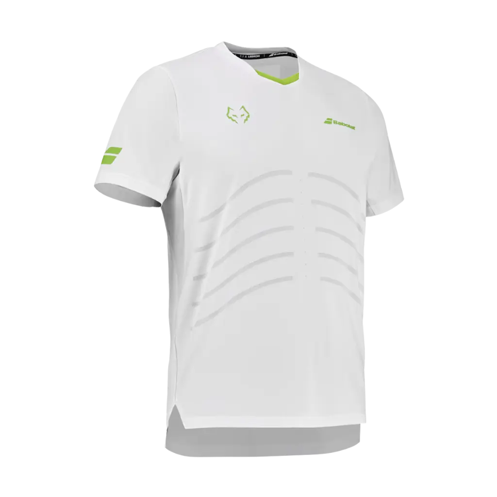 T-shirt de padel Babolat Lebron Replica Blanc
