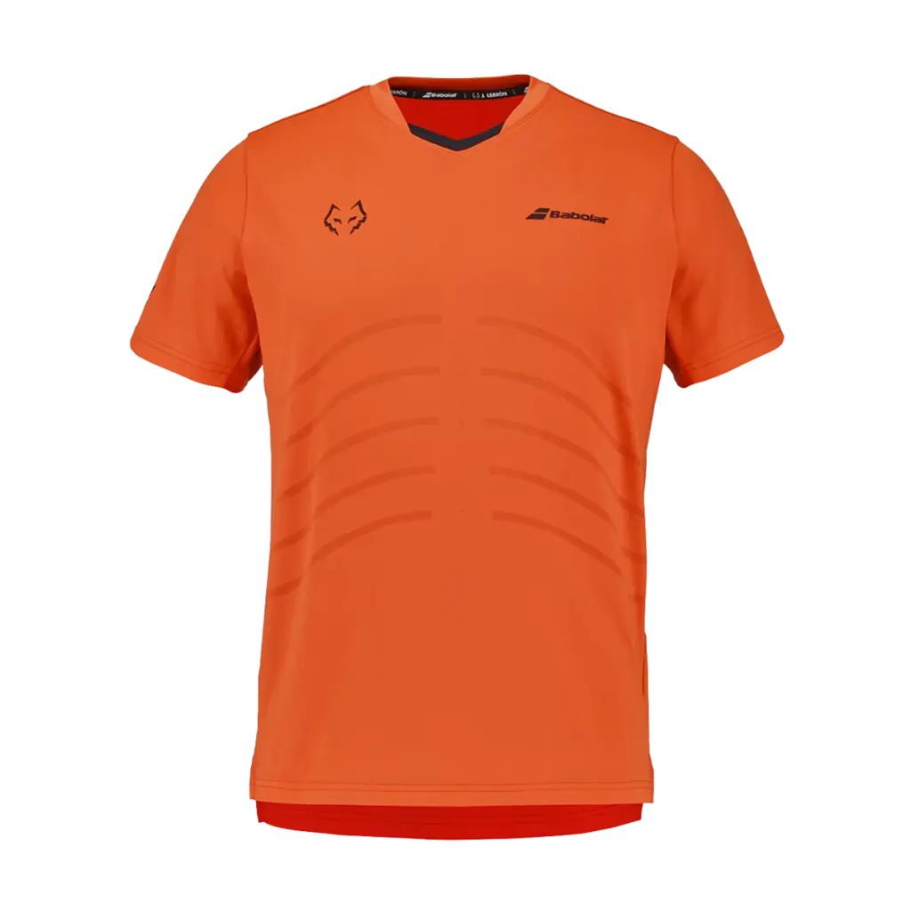 T-shirt de padel Babolat Lebron Replica Orange