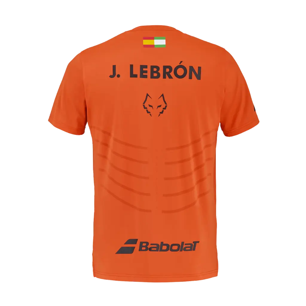 T-shirt de padel Babolat Lebron Replica Orange