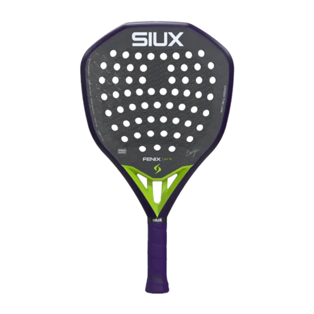 Raquette de padel Siux Fenix Pro VI Violet By Leo Augsbuger 2026