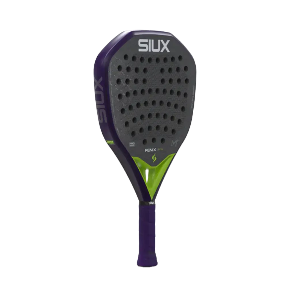 Raquette de padel Siux Fenix Pro VI Violet By Leo Augsbuger 2026