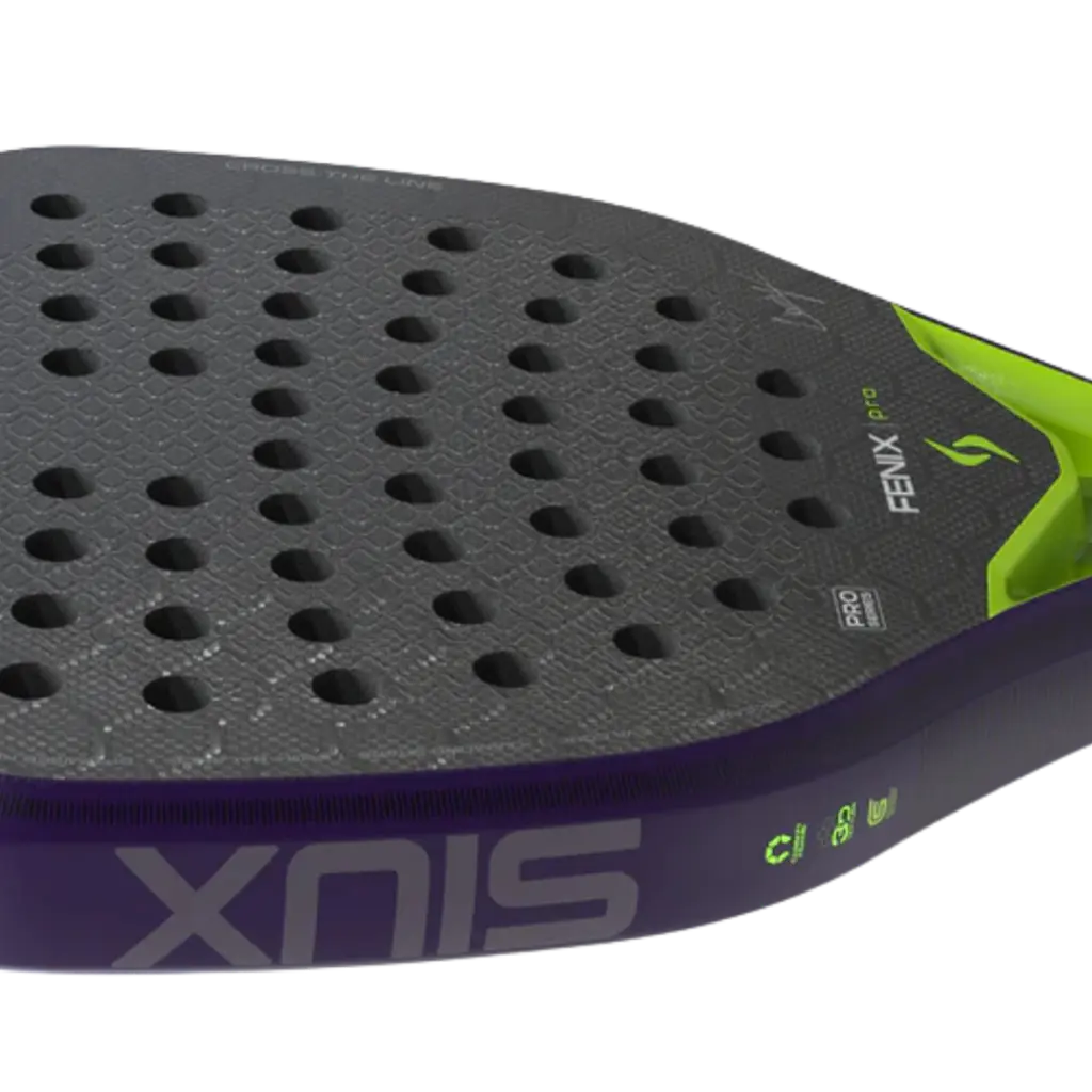 Raquette de padel Siux Fenix Pro VI Violet By Leo Augsbuger 2026