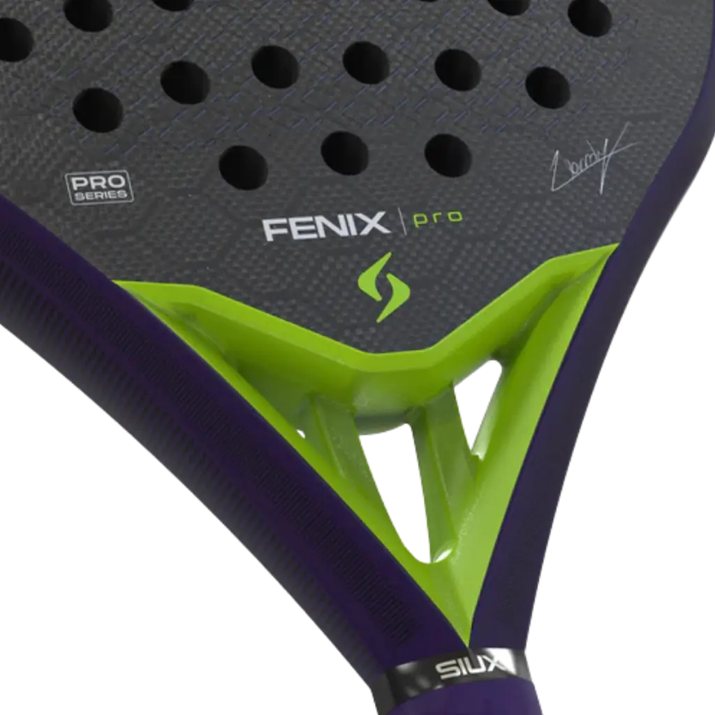 Raquette de padel Siux Fenix Pro VI Violet By Leo Augsbuger 2026