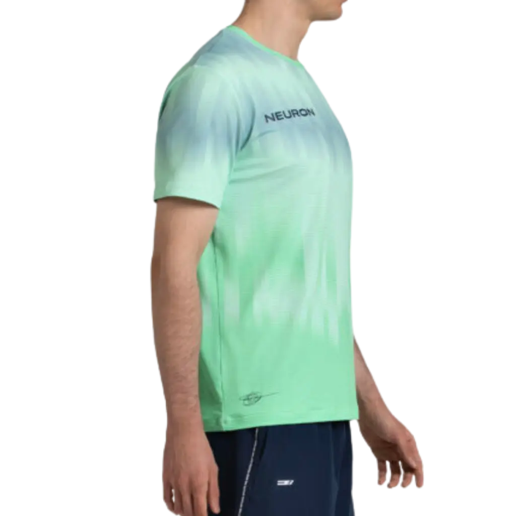 T-shirt de padel Bullpadel Chingotto Officiel Vert