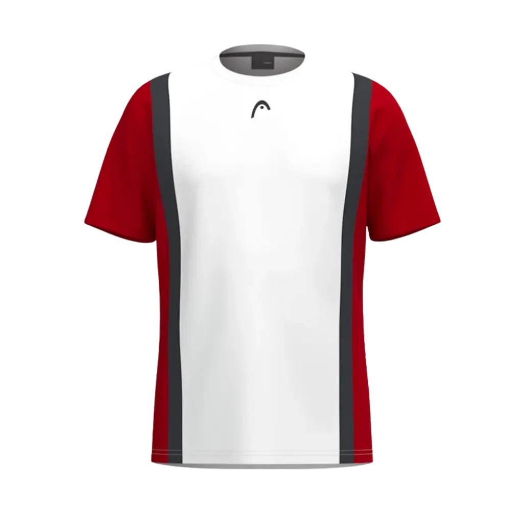 T-Shirt de padel Head Club Junior Tech Rouge