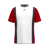 T-Shirt de padel Head Club Junior Tech Rouge