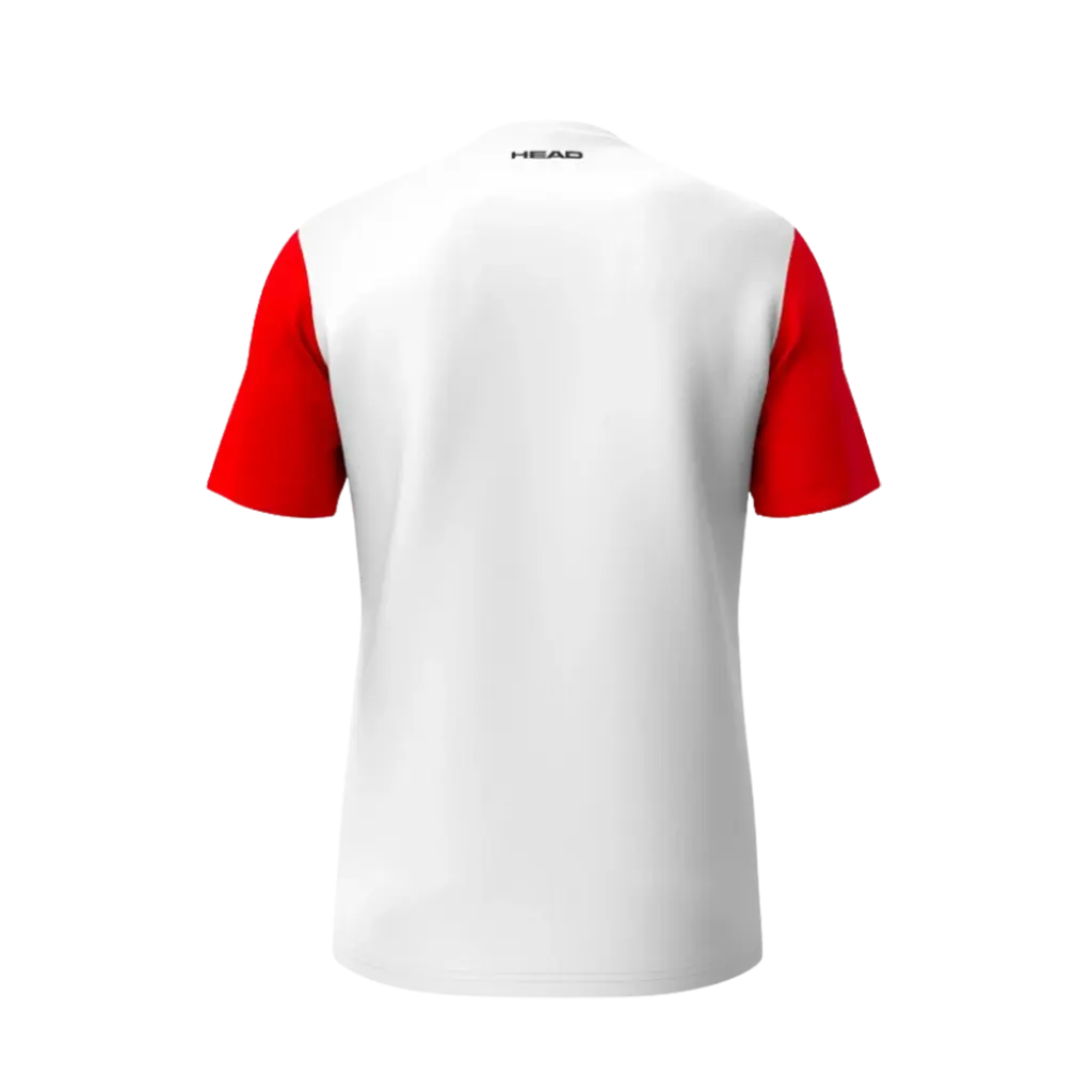 T-Shirt de padel Head Club Junior Tech Rouge