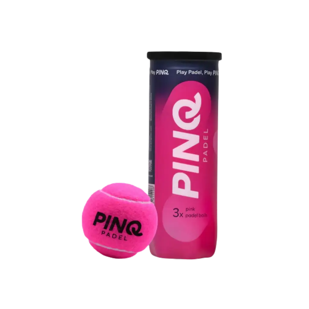 Tube de balles de padel Pinq Rose
