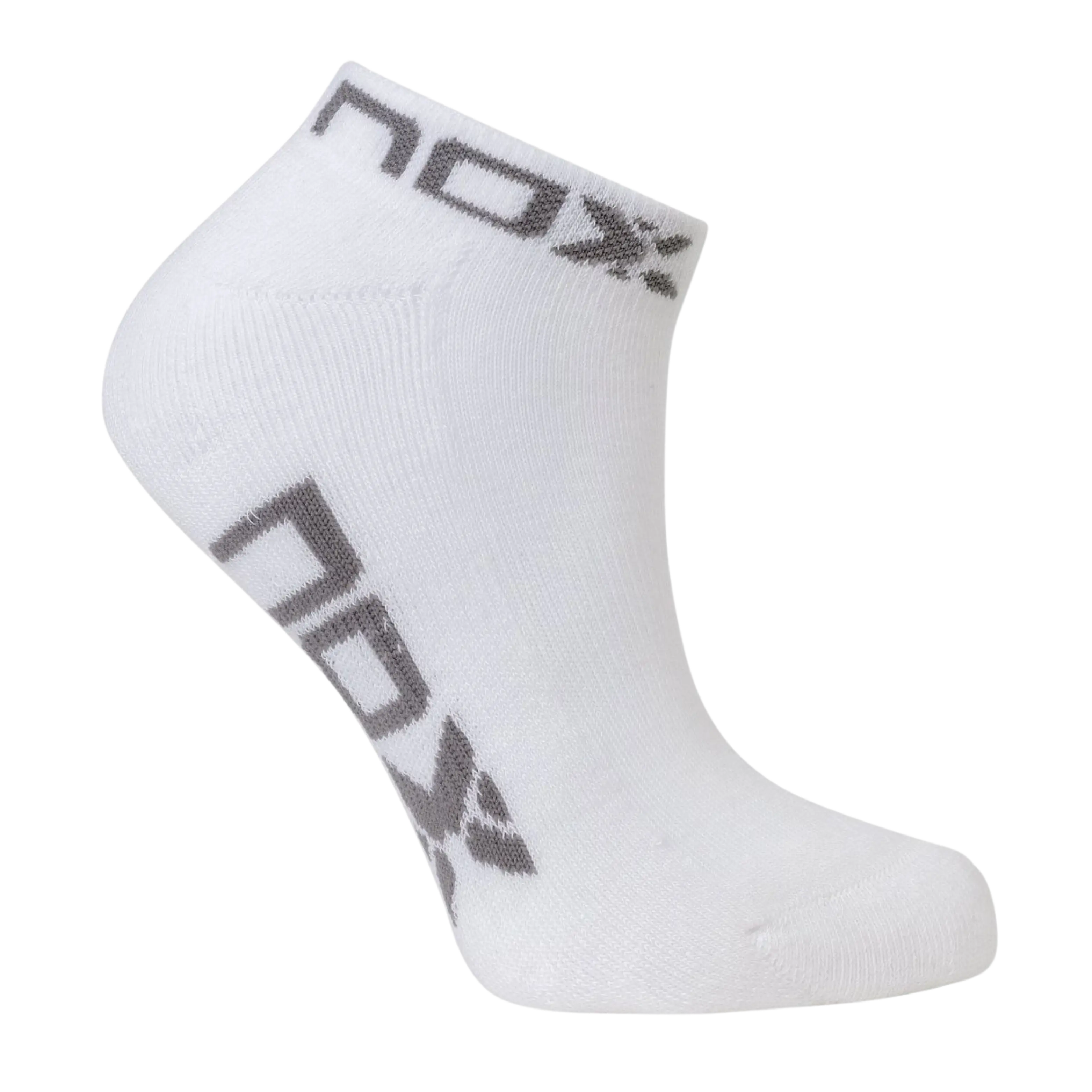 Chaussettes de padel Nox Technical Courtes Blanc/Gris