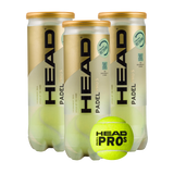 Head - Pack 3 tubes de balles Head Padel Pro S