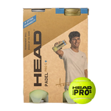 Pack 2 tubes de balles de padel Head Pro S+