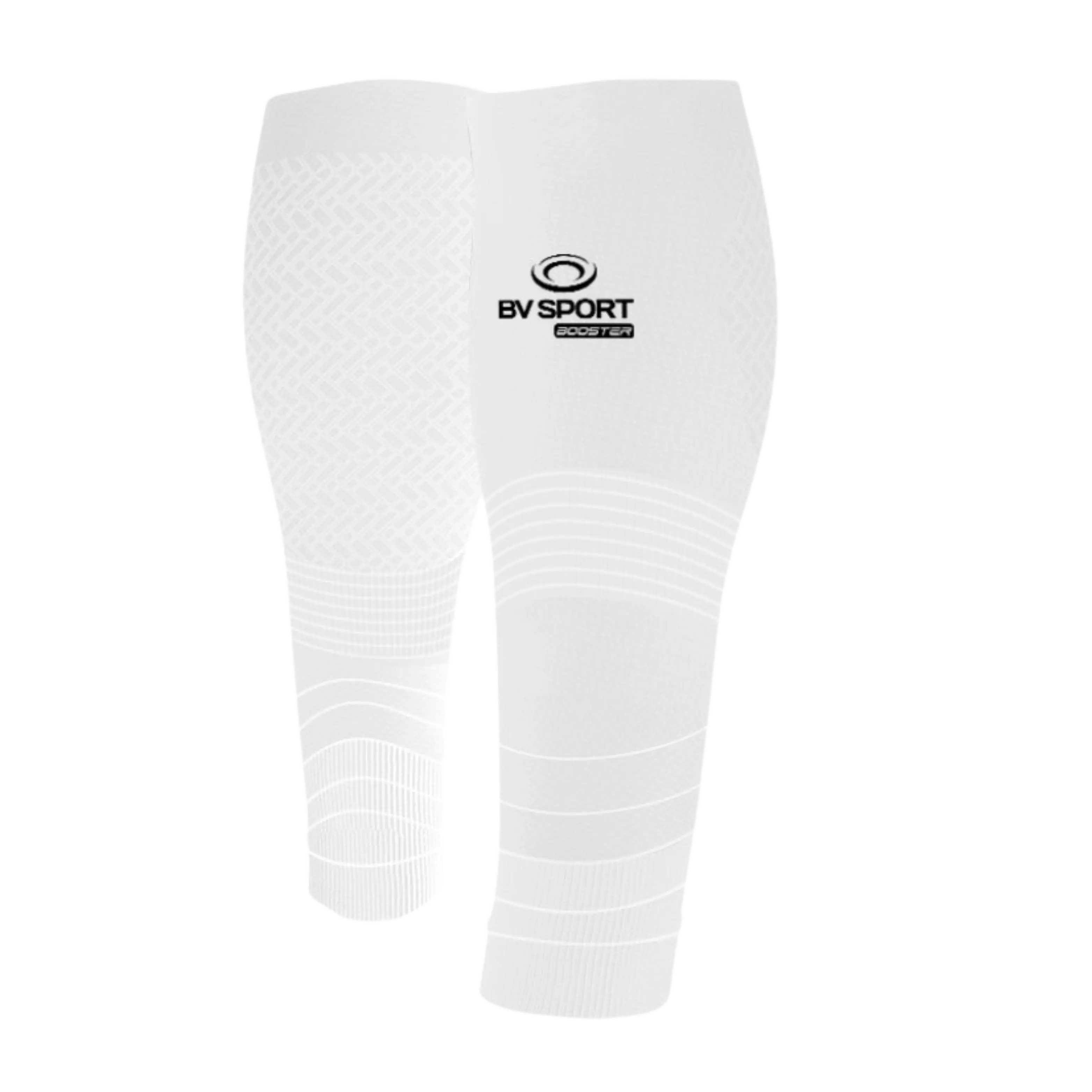 BV Sport - Manchon de compression mollet Evolution Blanc