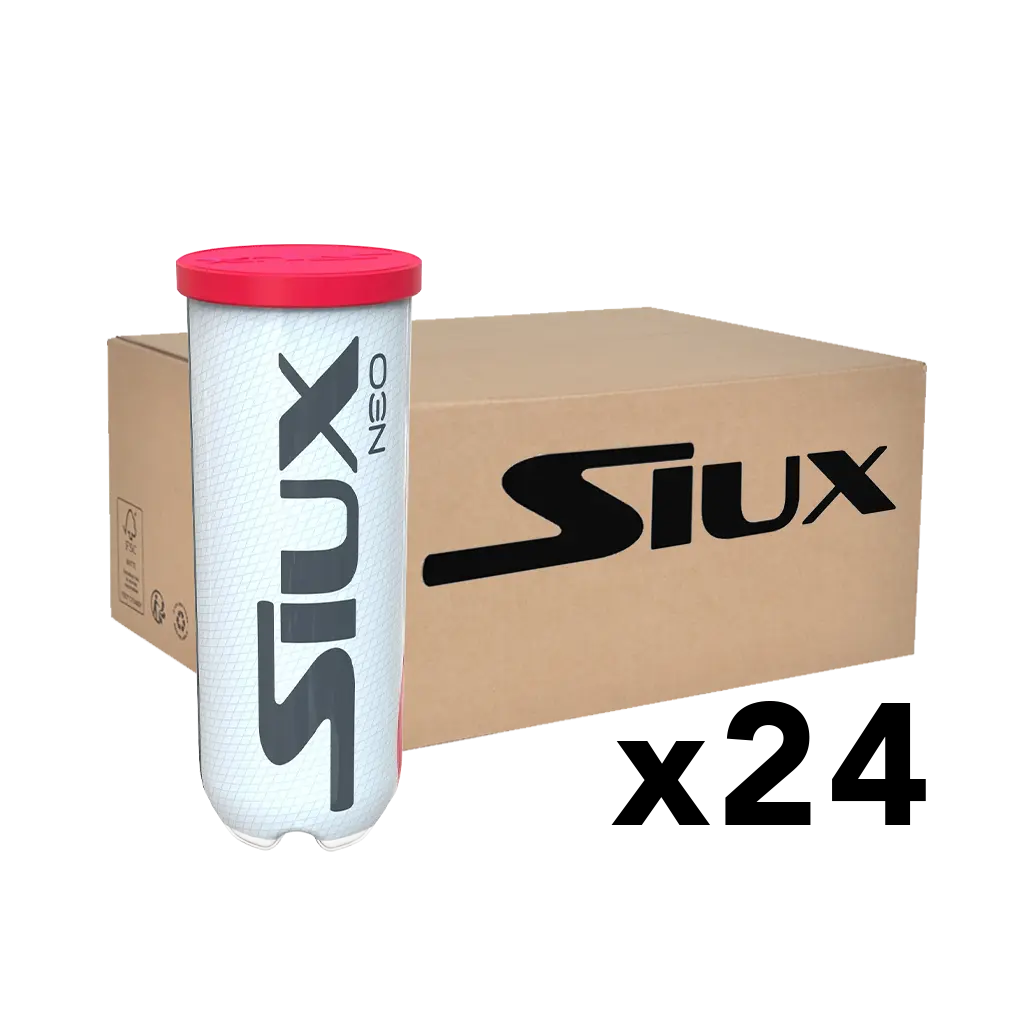 Siux - Carton 24 tubes de balles Siux Neo