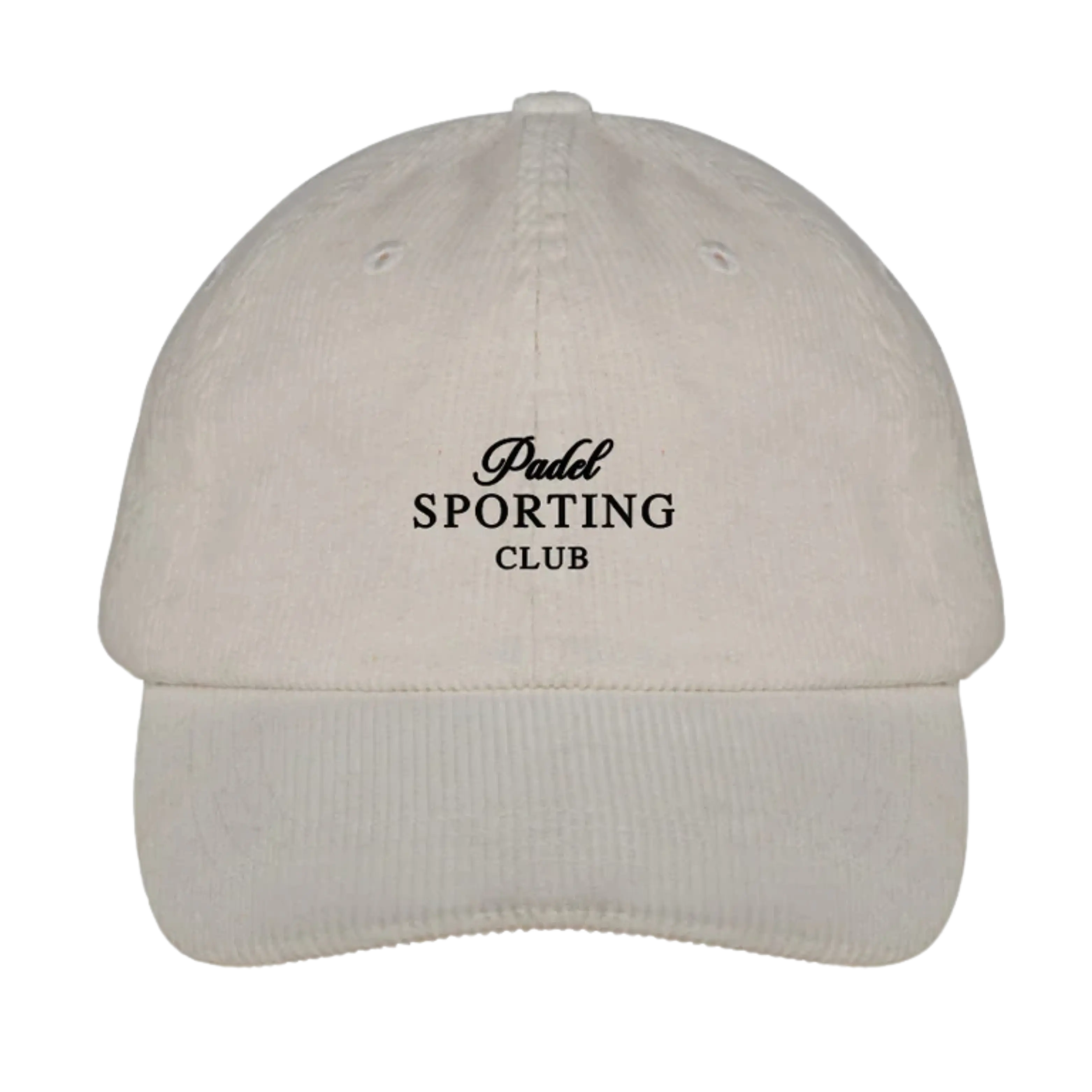 Padel Club - Casquette de padel Velour Ivoire