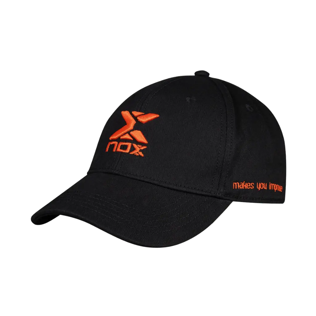 Casquette de padel Nox Street Noir/Orange