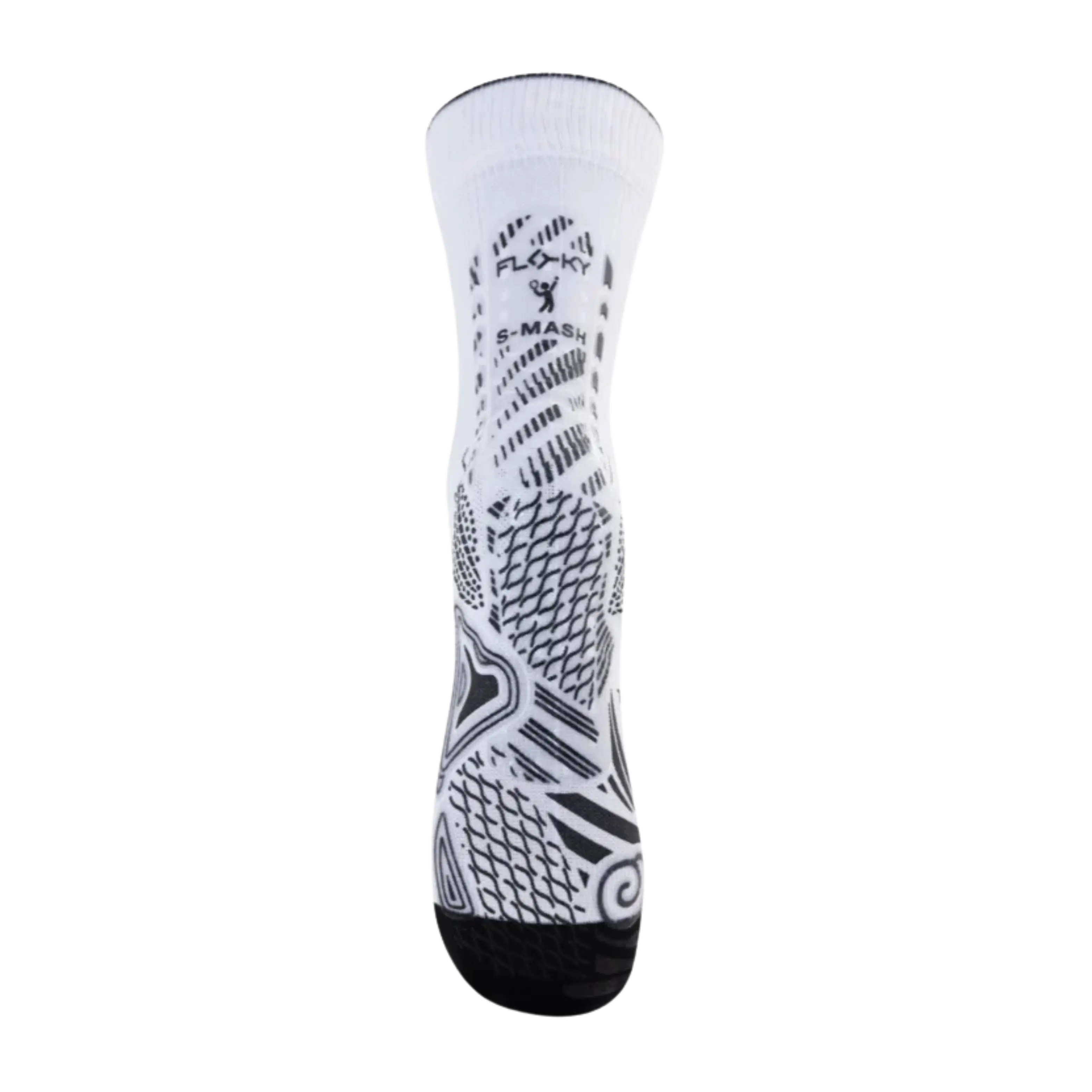 Floky - Chaussette de compression de padel S-MASH 2.0 Blanc