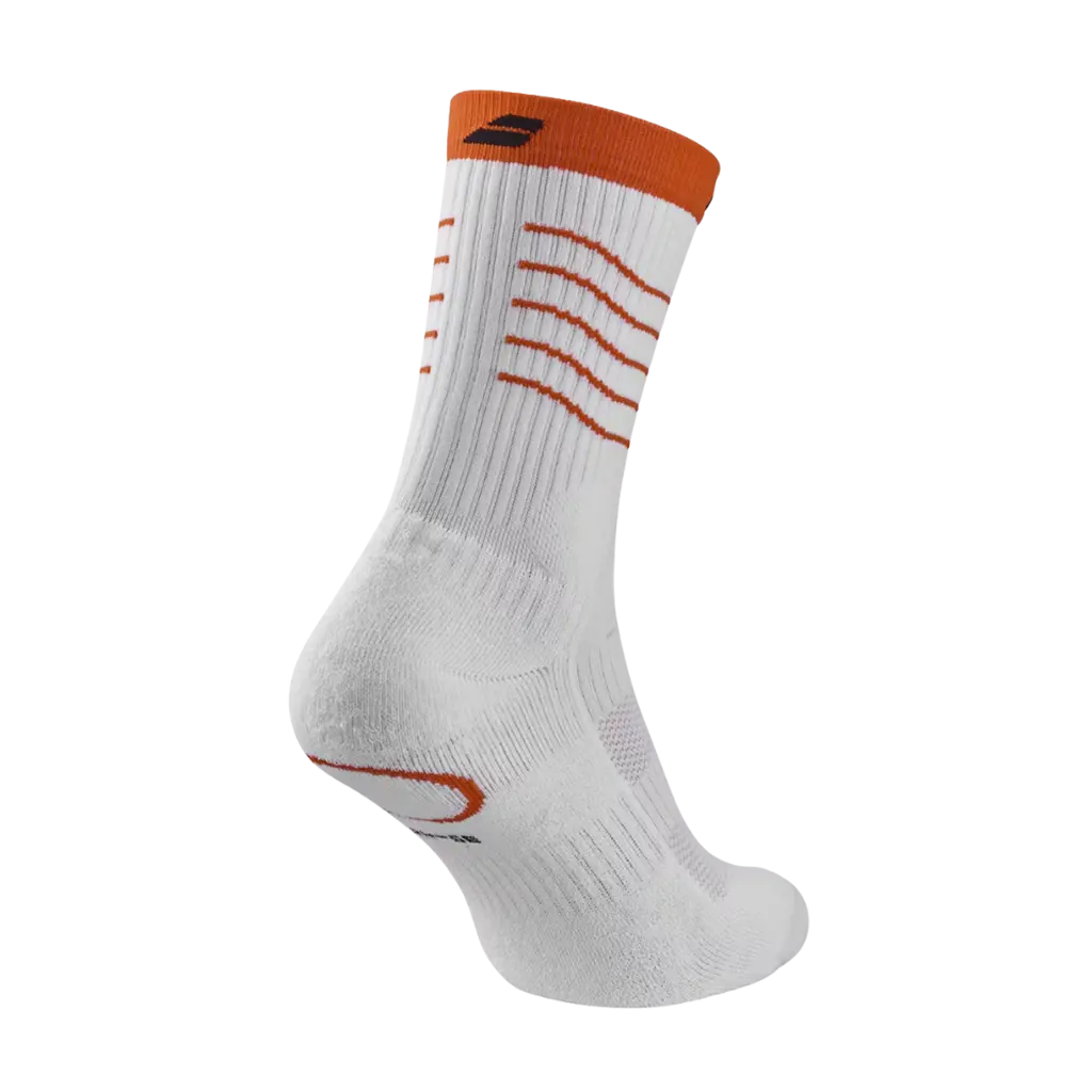 Chaussettes Babolat Mid-Calf Socks Juan Lebron Blanc 2026