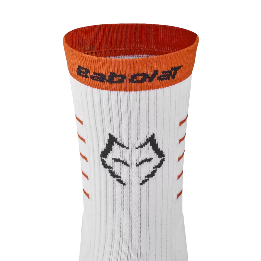 Chaussettes Babolat Mid-Calf Socks Juan Lebron Blanc 2026