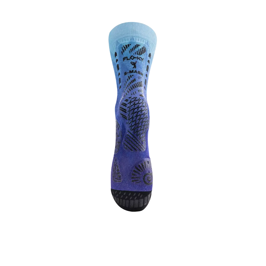 Chaussette de compression de padel Floky Fantasy S-MASH 2.0 Ice Comet