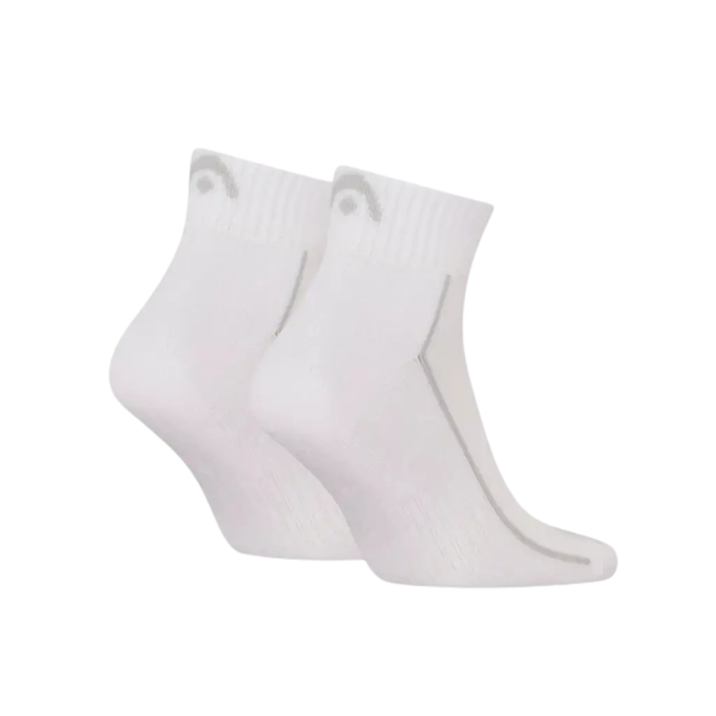 Chaussettes de padel Head Performance Courtes Short Crew Blanc x2